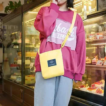 

Casual Stripes Corduroy Women Shoulder Bag Lightweight Mini Crossbody Bag For Ladies Girls Female Mobile Phone Bag