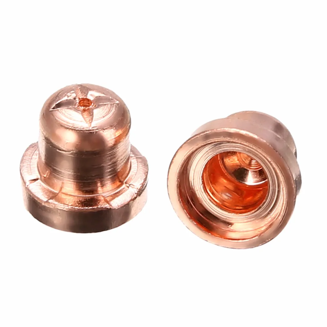 100Pcs PT-31 LG-40 Air Plasma Cutter Cutting Nozzles Electrode Tip Torch Consumable Kits 40A Fit For LGK-40 CUT-40 BPS40 100Pcs PT-31 LG-40 Air Plasma Cutter Cutting Nozzles Electrode Tip Torch Consumable Kits 40A Fit For LGK-40 CUT-40 BPS40