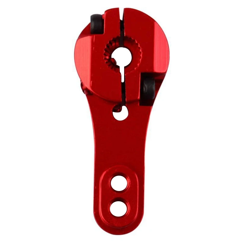 

25T Cnc Aluminum Servos Horn Arm Shake Standard Futaba Red For Servo Aluminum