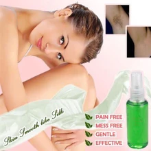 2 шт./компл. 60 мл до и после обработан воском использования автоспрей жидкий удаление волос Уход кожи, увлажняющий Восстанавливающий подавляет рост волос