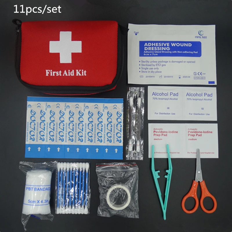

Hot Sale Emergency survival bag Mini Family First Aid Kit Sport Travel kits Home Medical Bag Outdoor Car First Aid Bag