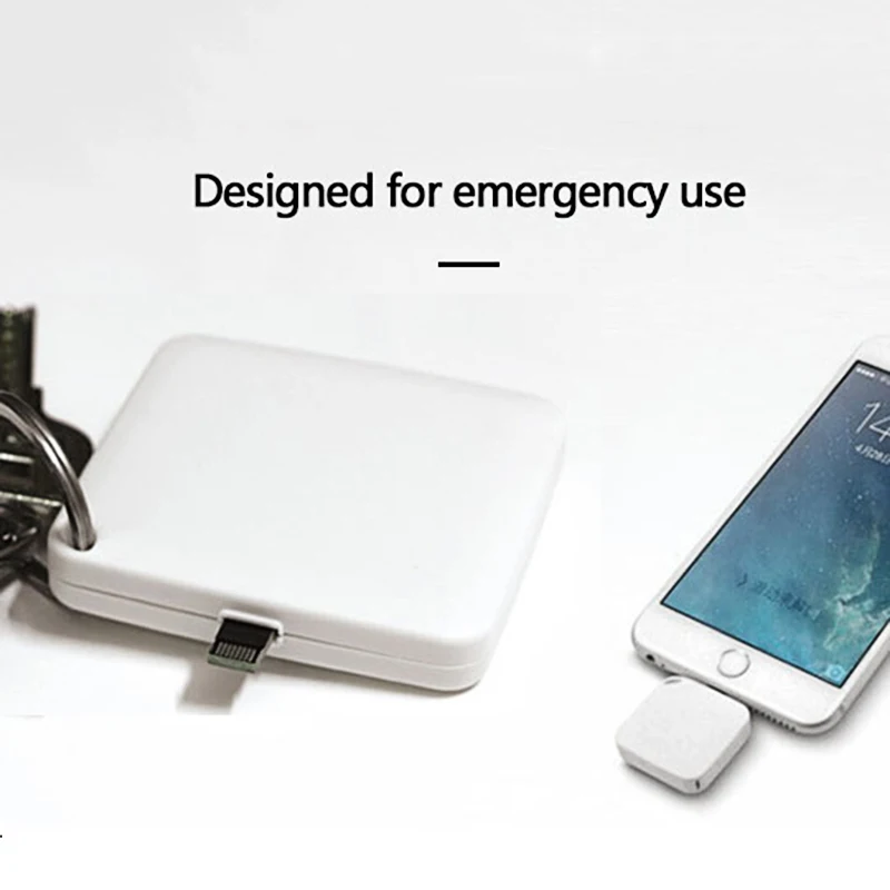 

Universal DC 5V 1A Portable Disposable 1000mAh Power Bank Emergency Power Supply One Time Use Charger for Samsung S8 for iPhone