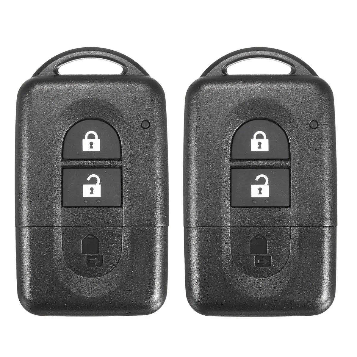 

2PCS 2 Button Car Remote Smart Key FOB Case Shell For NISSAN MICRA X-TRAIL QASHQAI JUKE DUKE NAVARA