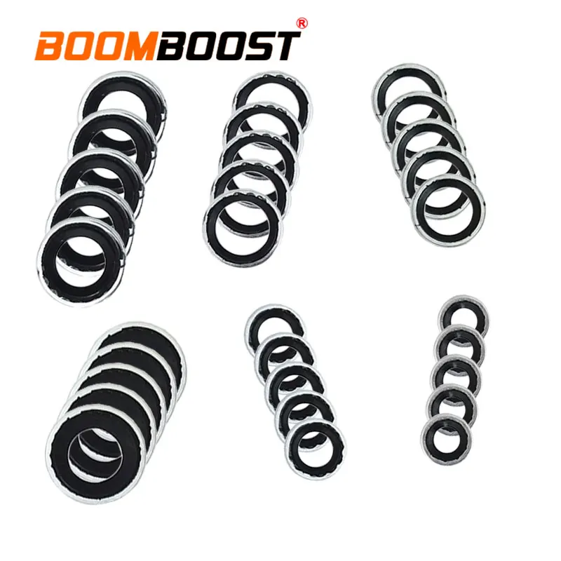 Air Conditioner Pump Washer Sealing Gasket Washer Set 30pcs A/C