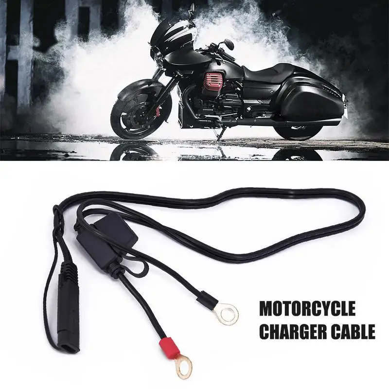 

1PCS Motorcycles Or Snowmobiles Battery Charger SAE Charge Cable, SAE Quick Disconnect Plug To 12V Ring Terminal