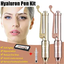 Гиалуроновая шприц-ручка Массаж Распылитель ручка комплект высокое давление кислоты пистолеты против морщин воды шприц иглы инъекций красота