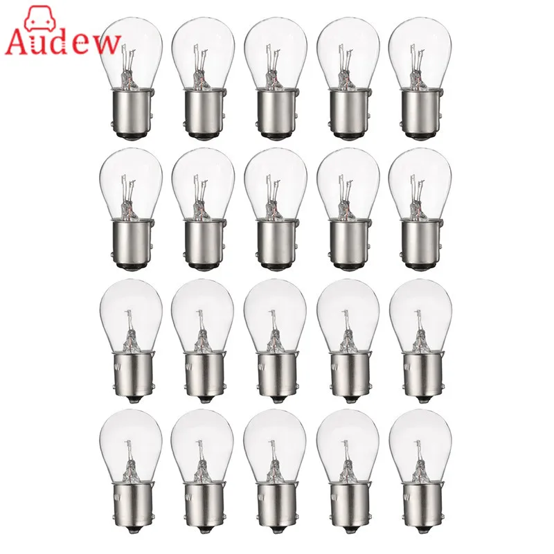 

20Pcs 1156 1157 12V Light Bulb Auto Car Brake Stop Signal Turn Reverse Tail Lamp