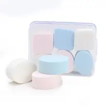 XY Fancy 6 шт./компл. пудра слоеный макияж губка красота основа лица Гладкий косметический пуф