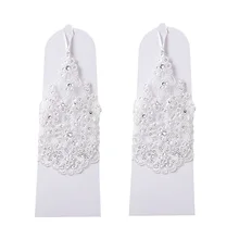 1 шт. модные практичные прочные безопасные красивые полезные перчатки сетчатые перчатки женские принадлежности кружевные перчатки невесты