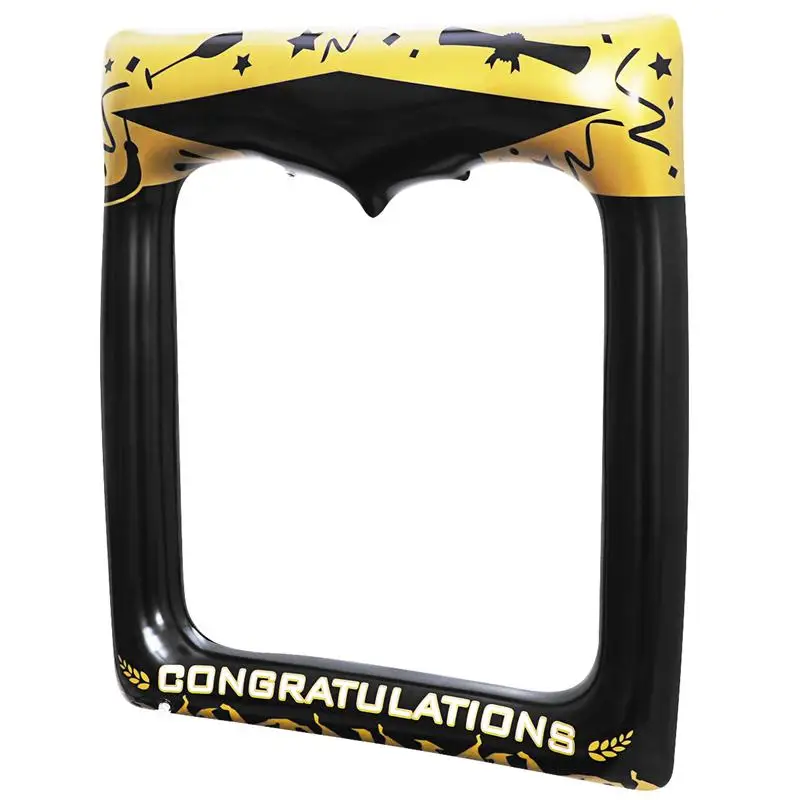 

Amosfun 1PC Inflatable Practical PVC Fashionable Picture Frame for Graduation Wedding Party