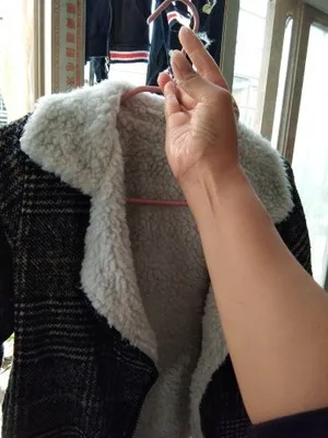 Осенне-зимнее пальто для девочек Детская короткая шерстяная куртка корейская мода