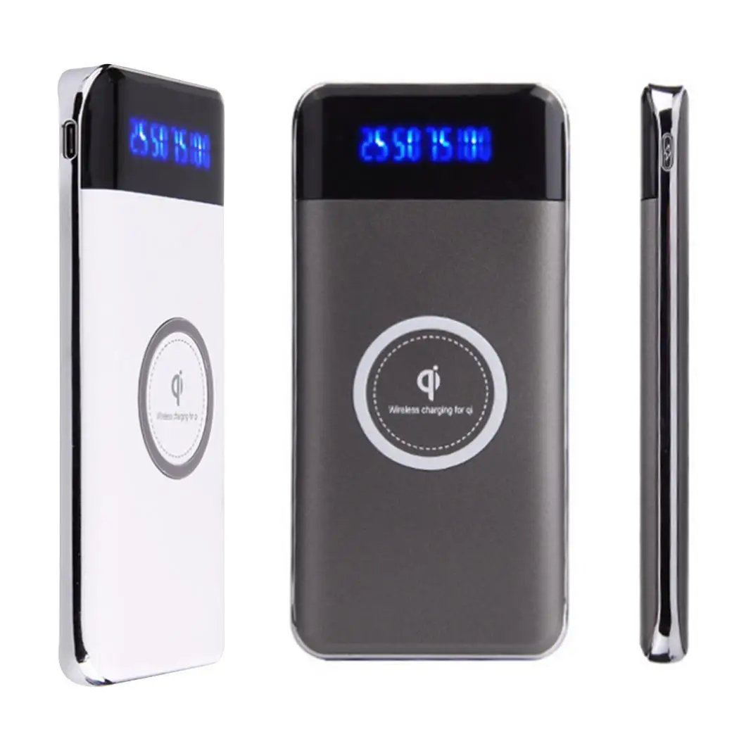 Portable Wireless Charger 10000Amh USB Digital Power 10000mAh 5W DC 5V 2.0A QI DC 5V 1A Bank 5V/1.0A Portable Wireless Charger 10000Amh USB Digital Power 10000mAh 5W DC 5V 2.0A QI DC 5V 1A Bank 5V/1.0A