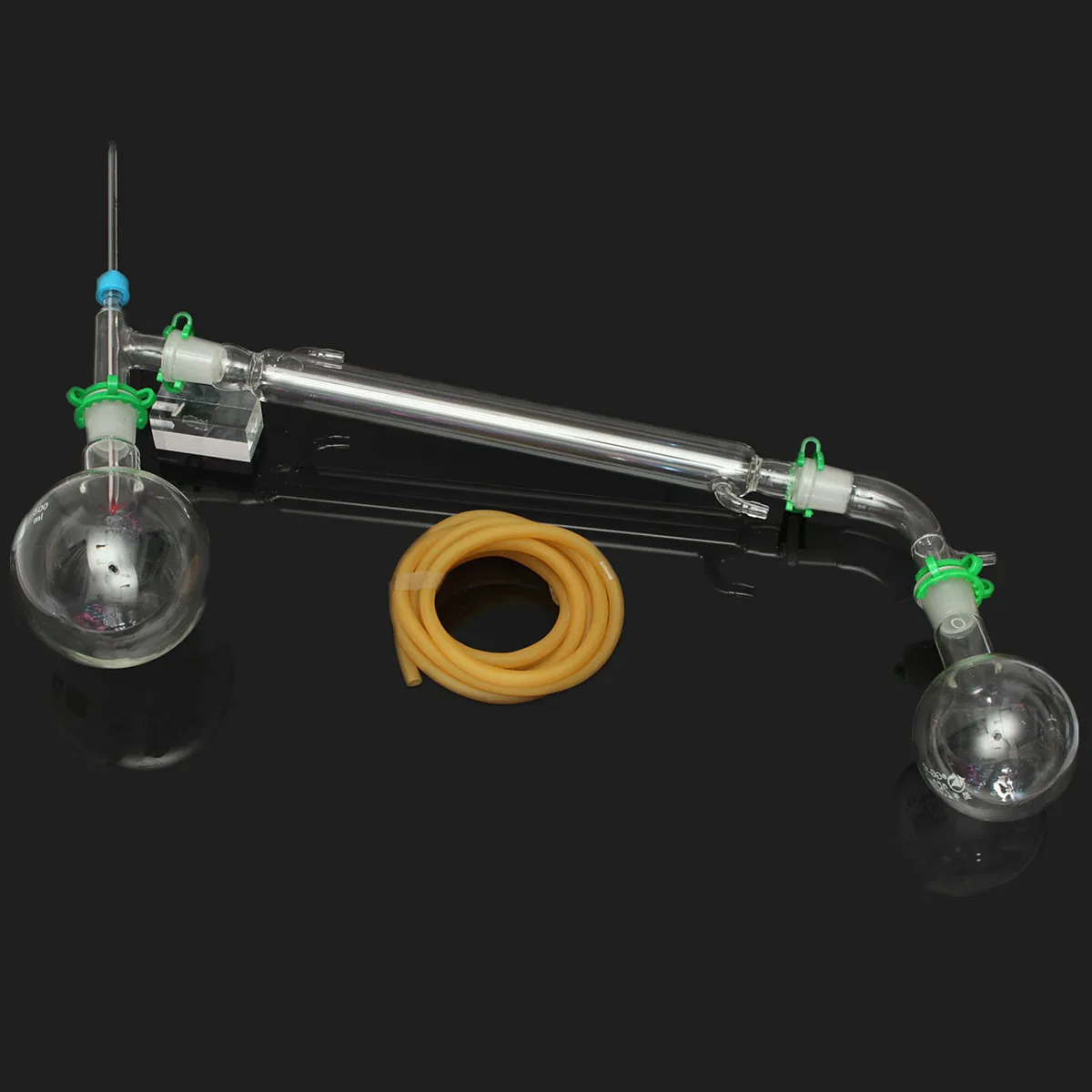 

KICUTE 500ml Distillation Apparatus Laboratory Chemistry Glassware Kit Set Glass Distilling Distillation Apparatus 24/29 Joint