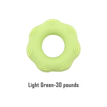 

Silicone Hand - Muscle Developer Hand Resistance Ring with Salient Point Massage Ring Arms Fitness Grip Ring Pinch Meter