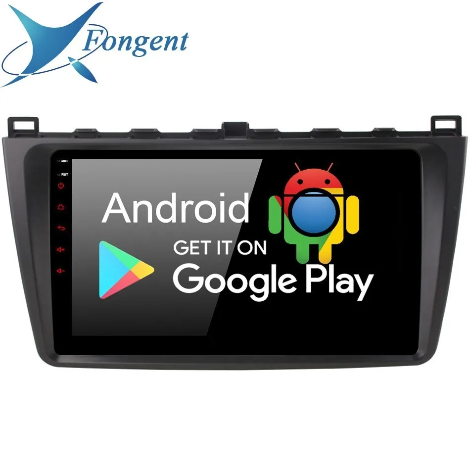Android 9 0 блок мультимедиа для Mazda 6 2008 2009 2010 2011 2012 2013 с Gps &quot2.5d Ips Mirror link Rds 4 ГБ ОЗУ Dab