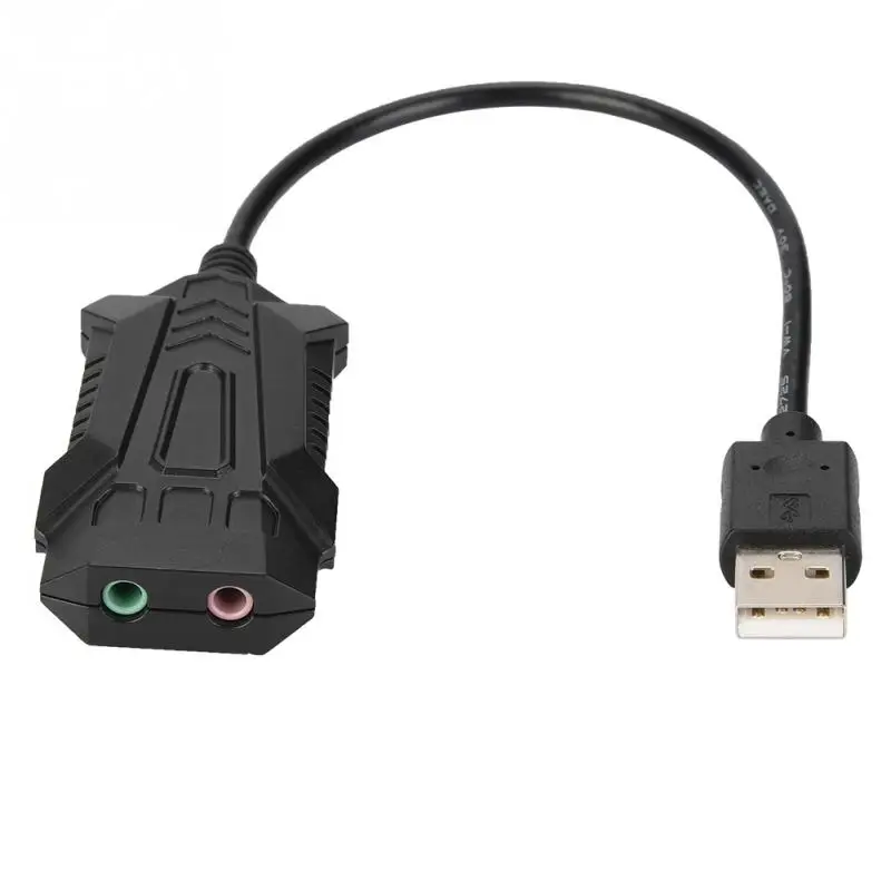 USB External Adapters Cables Audio Sound Card Free Drive Game Karaoke