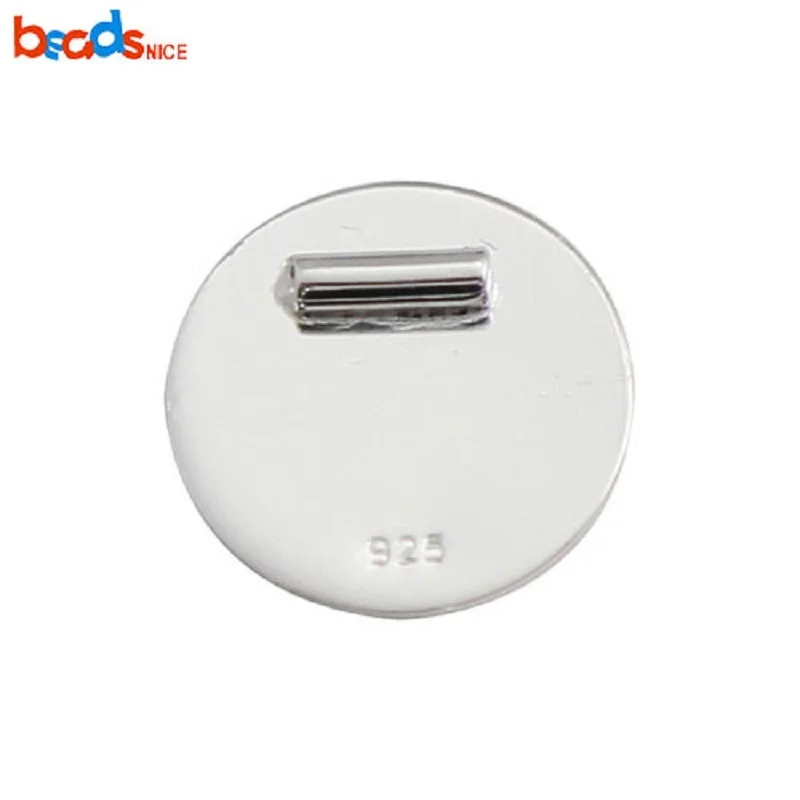 

Beadsnice 925 Sterling Silver Charm Pendant Round Diy Stamping Blanks Jewelry Jewelry Accessories Making 34864
