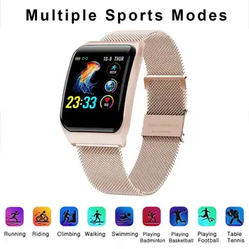 

F9 1.3 inch Color Screen IP68 Waterproof Pedometer Smart Watch Bracelet