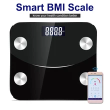 Смарт-весы BMI, BT соединение, весы для жировых отложений, весы состава, анализатор монитора со смартфоном, приложение и 22 элемента данных