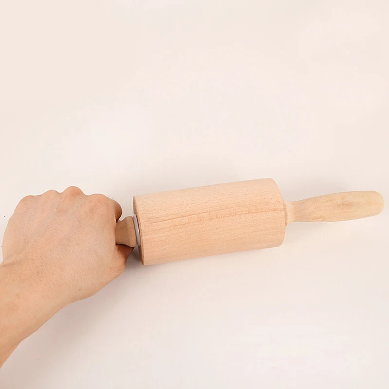 Wooden Rolling Pin, Hand Dough Roller for Pastry, Fondant, Cookie Dough, Chapati, Pasta, Bakery, Pizza. Kitchen tool