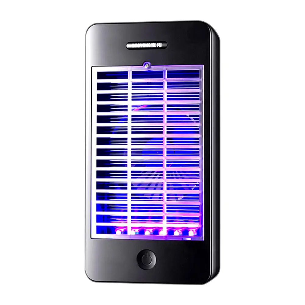

ABS 5W Electric Mosquito Killer Lamp With Small Fan Muggen Repeller Bug Zapper Lamparas Repellent For Home And Bedroom