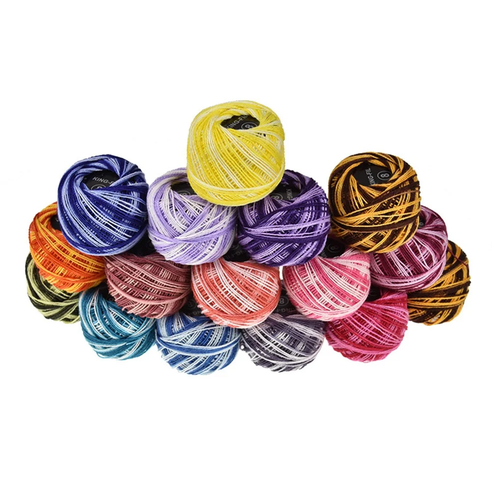 

16 Color Cross Stitch Line Embroidery Thread Cross Stitch Wiring Manual DIY Color Embroidery Thread (Multicolor)