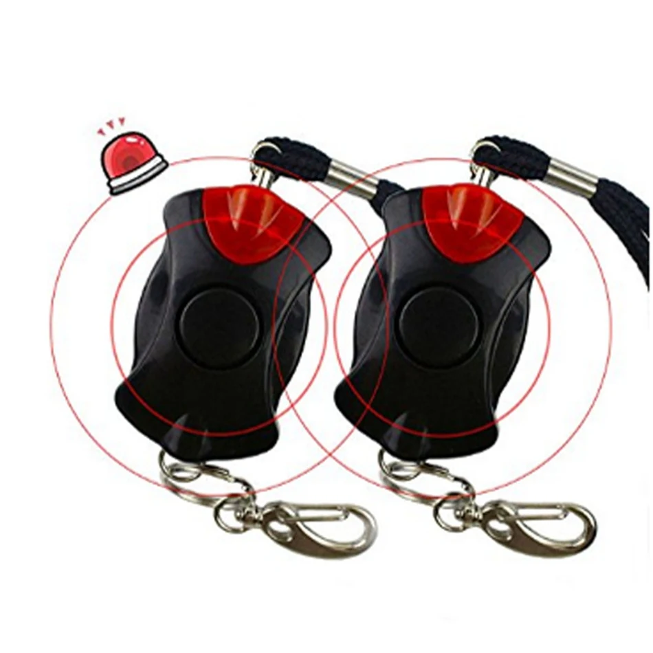 

125db Self-Defenses Alarm Personal Siren Portable Anti-attack for Girl Women Children Elder Security Loud Voice Keychain