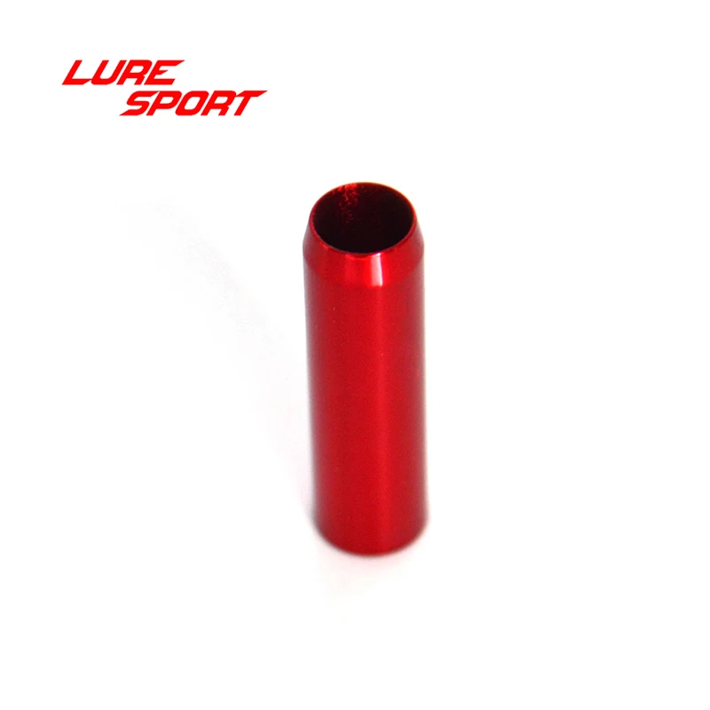 

LURESPORT 6pcs Aluminum Tube 35mm Reel Seat Part wind check Rod Building Component Repair Fishing rod DIY Accessory