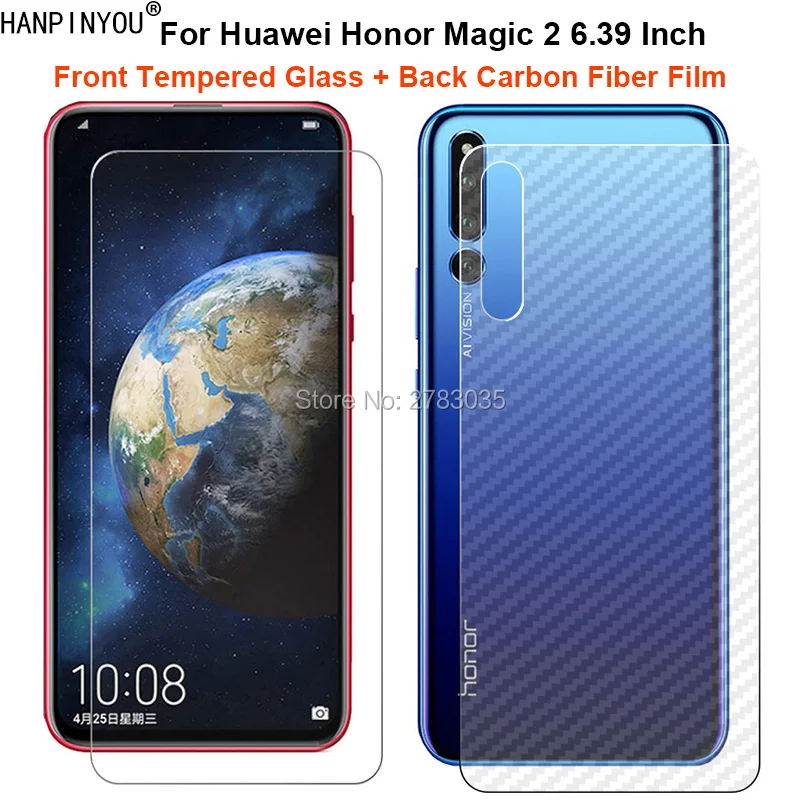 Для Huawei Honor Magic 2 6 39 &quot1 комплект = мягкая задняя пленка из углеродного волокна +