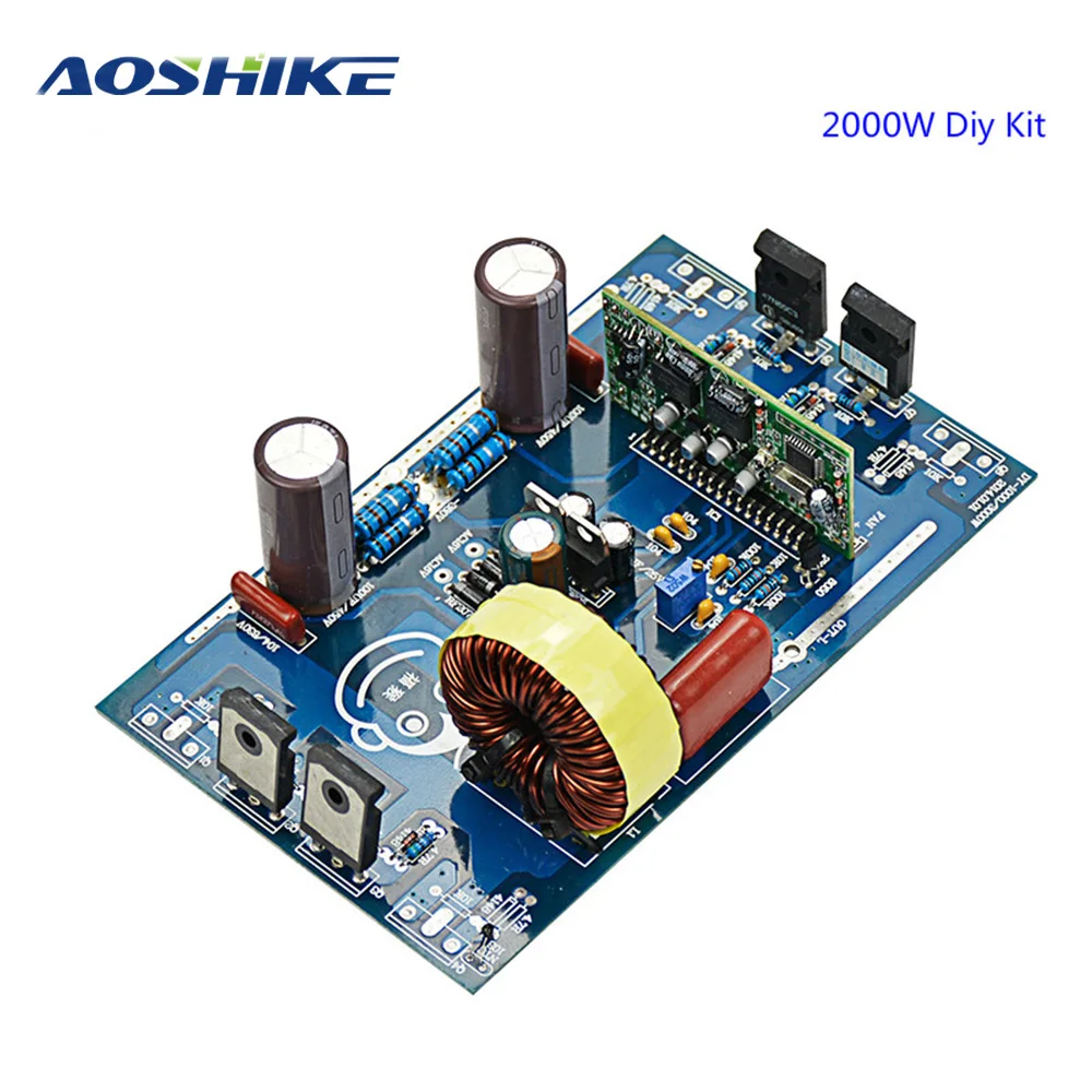

AOSHIKE 2000W Pure Sine Wave Inverter Power Board Post Sine Wave Amplifier Board DIY Kits