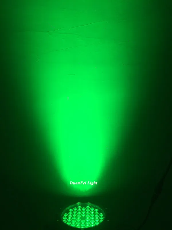 4 шт. led par rgb dmx lyre wash точечный светильник для мытья наружного освещения 54*3 3in1