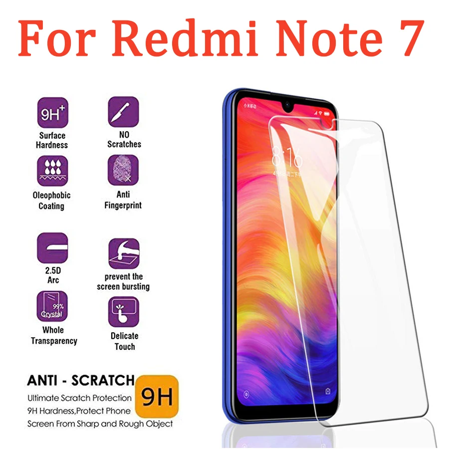 

Protective Glass For Xiaomi Redmi Note 7 pro Screen Protector Film Ksiomi Readmi Note7 Tremp On Redmi note7 Tempered Glas 7note