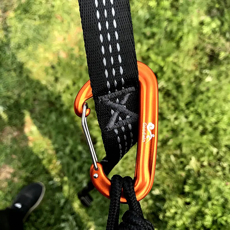 4 PCS Goodwin Hammock Carabiner 12KN hammock fittings camping accessories
