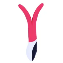 Silicone Dual-Head Vibrator Massager Magnetic Charging Version Pink Sex Toy Adult Products G Spot Dual Motors Sex Masturbation