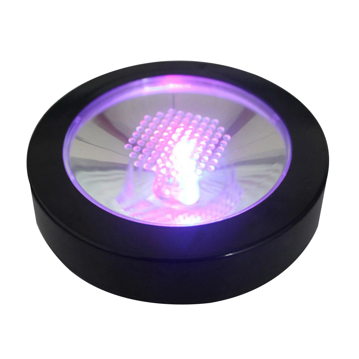 

LED RGB Base Light Charging USB or Battery Powered Display Stands for Home Plant Garden Party Decoration No Battery Included