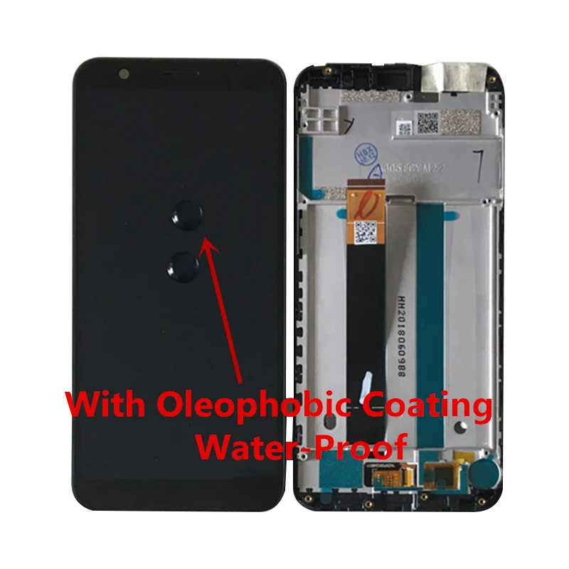 5 &quotОригинальный ЖК экран M &amp Sen для Asus ZenFone Live L1 ZA550KL X00RD с рамкой и сенсорной