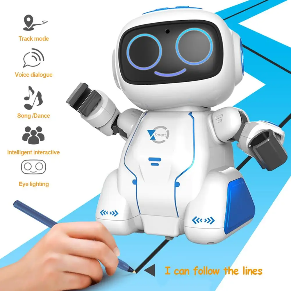

Intelligent Voice Dialogue Voice Control Orbit Puzzle Robot Education Toy Develop Baby's Practical Ability