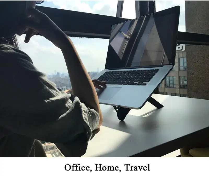 Складной портативный ноутбук BEESCLOVER, Офисная Эргономичная подставка для ноутбука, Портативная подставка для ноутбука