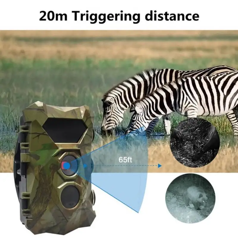 

Hunting Trail Camera IP66 Waterproof 16MP 1080P Digital Camera Field IR Night Vison Tracking Hunting Camcorder Video Recorder