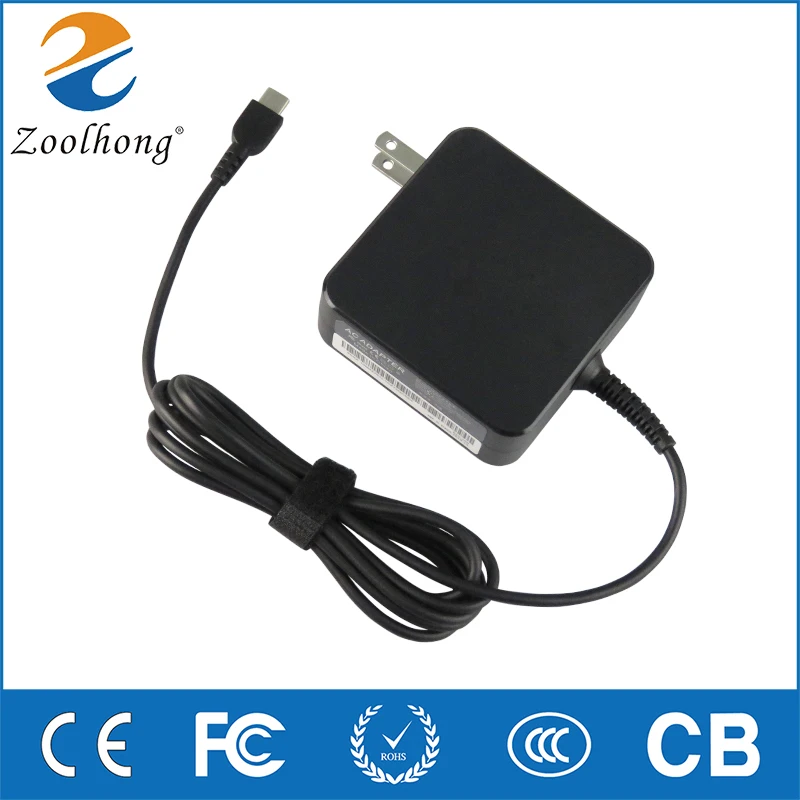 

Portable 45W 65W 20V 3.25A Type-C PD Charger USB C Laptop Adapter for Macbook Pro 12 13 Huawei Matebook HP DELL ASUS Lenovo