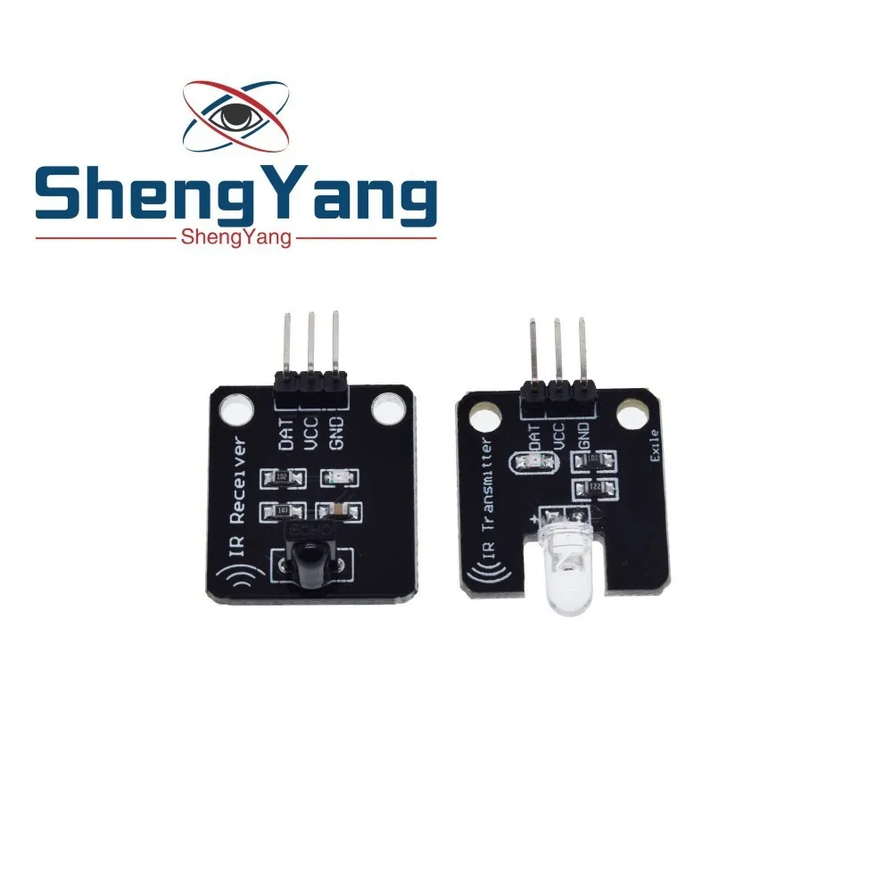 

1set/lot Ir Infrared Transmitter Module Ir Digital 38khz Infrared Receiver Sensor Module For Arduino Electronic Building Block