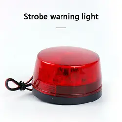 5 цветов 12V безопасность Строб сигнала тревоги предупреждающий сигнал свет лампы мигающий светодиодный 1 шт