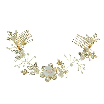 

1pc Bridesmaid Bridal Bride Hair Comb Hair Clip Headdress Women Girls Headwear Hair Accessories for Prom Wedding Banquet Holiday