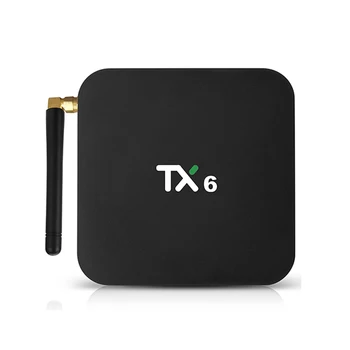 

Tx6 Smart Android 7.1 Tv Box 4G 32G Allwinner H6 Quad Core 2.4G+5G Dual Wifi Bt 4.1 Set Top Box 4K Hd H.265 Media Player