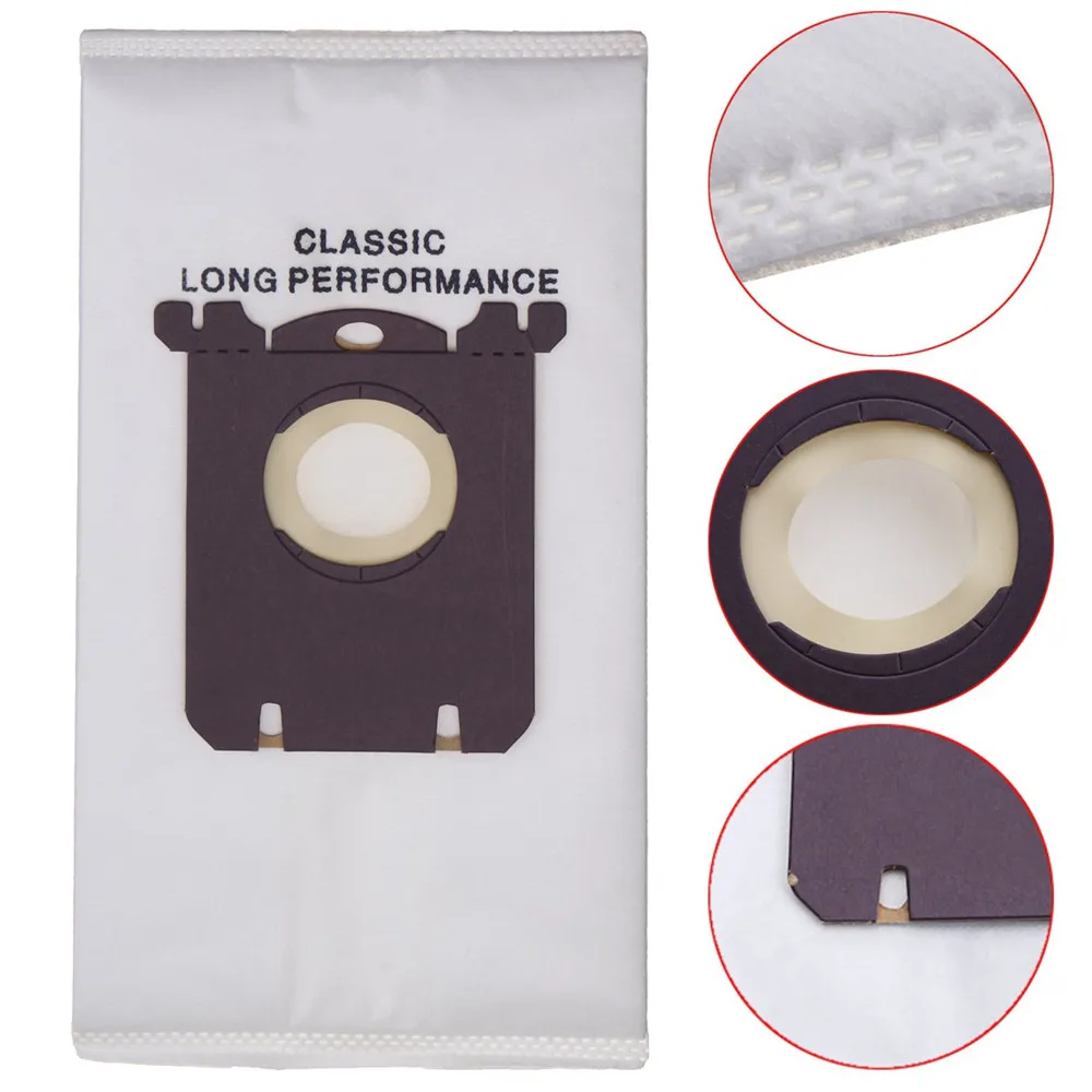 

New 5x Vacuum Cleaner Bags Dust Bag Filter Electrolux S-bag Replacement for Philips FC9170 FC9062 FC9161 Performer etc
