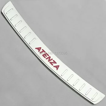 

For Mazda 6 Atenza 2014-2016 2017 2018 Stainless Rear Bumper Protector Sill Exterior Guard Pedal Cover Car Styling Accessories