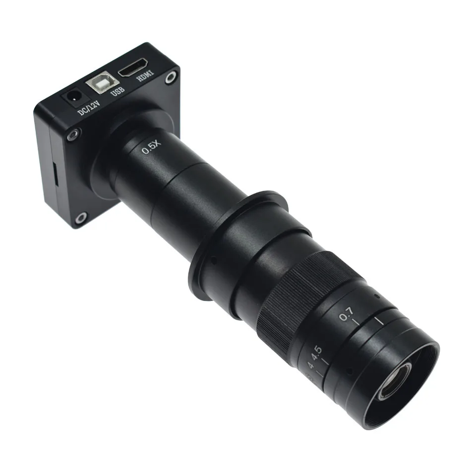 36MP 1080P 2K 60FPS HDMI USB промышленный видео микроскоп камера + 180X 300X 360X 600X Регулируемый