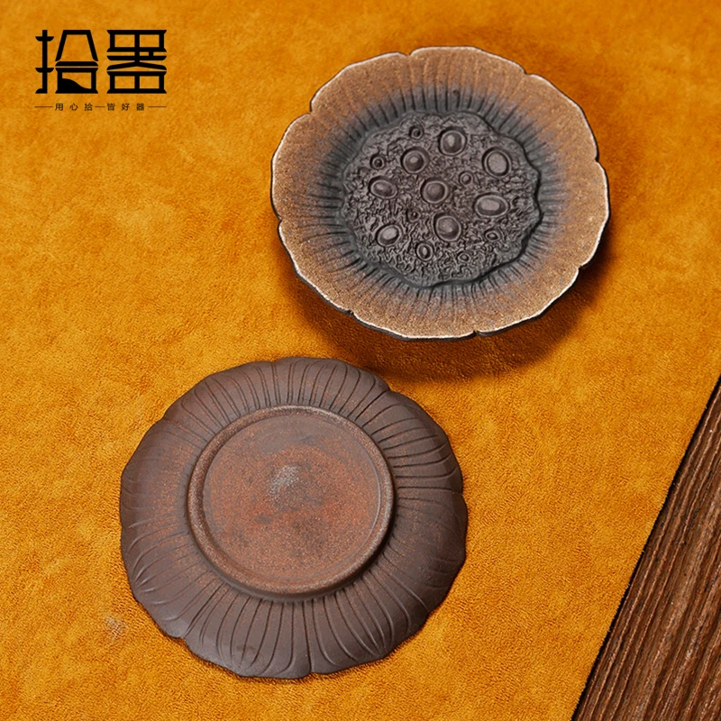  1pc Chic High Quality Ceramic Coaster Coffee Tea Cup Pad Cup Mat Round Placemat Table Mats Drink Co