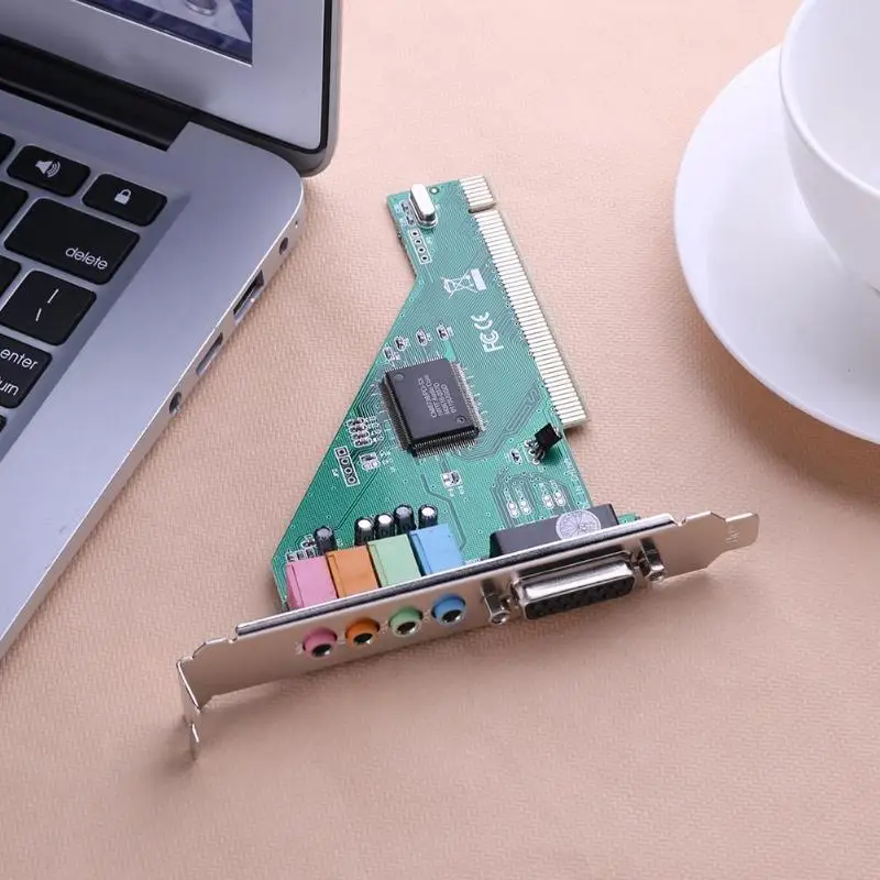 4CH CMI8738 чипсет стерео звук PCI порт аудио карта для настольного ПК|Звуковые карты| |