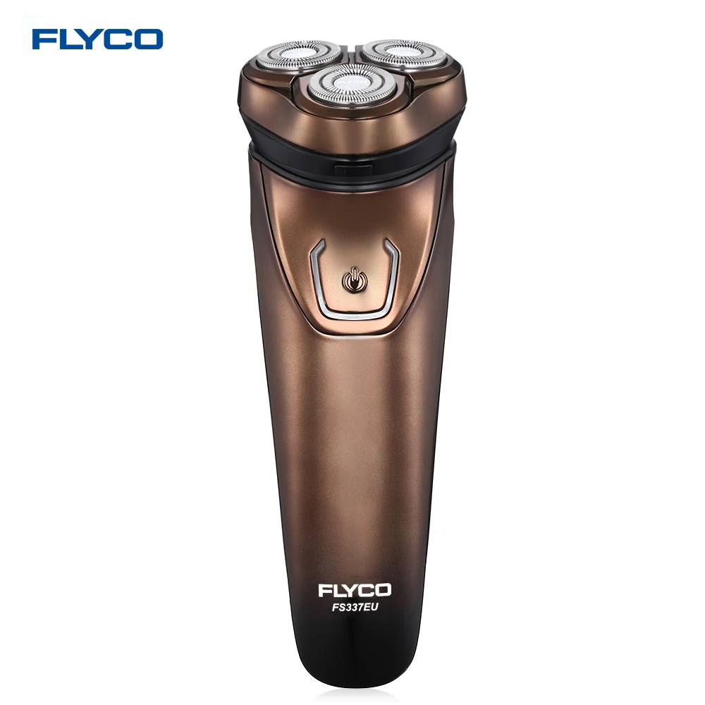 FLYCO FS337EU электрическая бритва 3D плавающие вращаясь бритвы all направленного